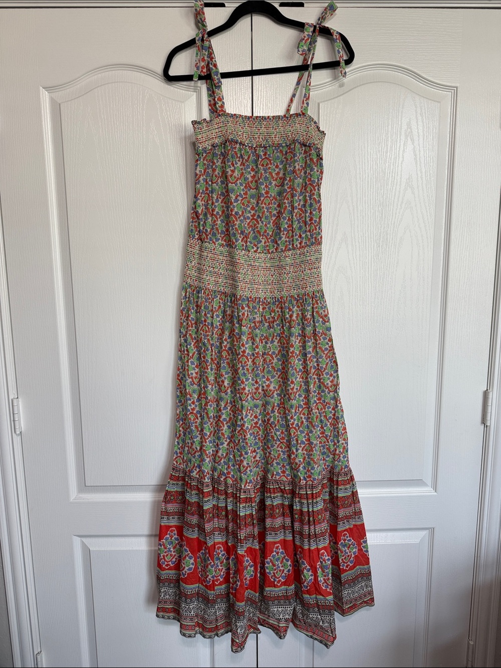 Tory Burch Multicolor Floral Dress 100% Cotton